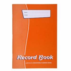 Record Book - Orange