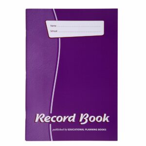 Record Book - Purple