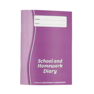 School and Homework Diary - Purple