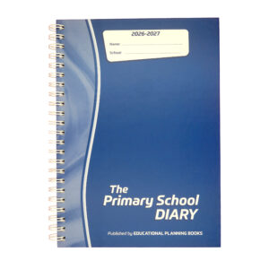 The Primary School Diary 2026-27 Wiro Bound - Blue