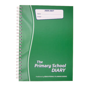 The Primary School Diary 2026-27 Wiro Bound - Green