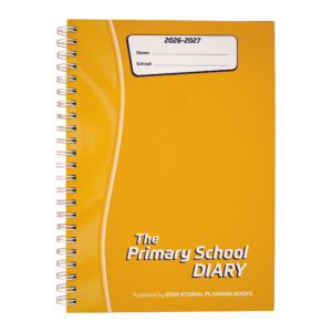 The Primary School Diary 2026-27 Wiro Bound - Yellow