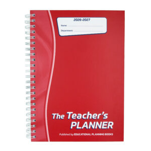 The Teacher's Planner 2026-27 A4 Wiro Bound