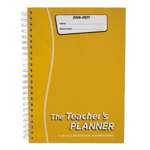 The Teacher's Planner 2026-27 A4 Wiro Bound