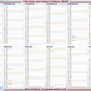 Year Planning Chart 2026-27